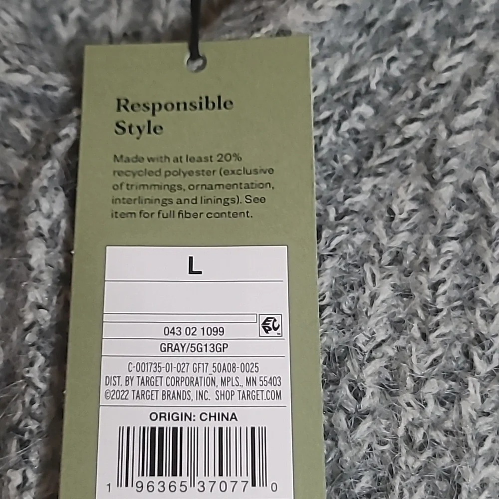 Goodfellow Gray Sweater